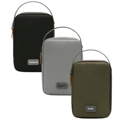 1. Main Custom Printed Voyager Travel Pouch Print Your Logo or Name on Custom Travel Tech Pouch Organizer