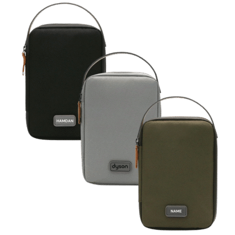 1. Main Custom Printed Voyager Travel Pouch Print Your Logo or Name on Custom Travel Tech Pouch Organizer