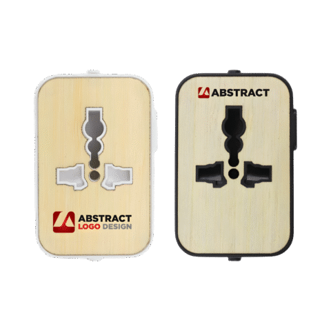 1.0 Main Custom Printed Fast Charging Universal Travel Adaptor Add Your Design or Logo to Custom Fast Charging Universal Travel Adaptor