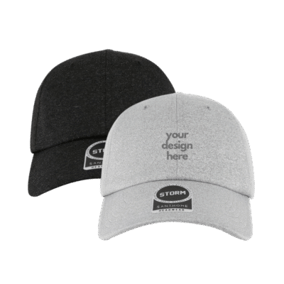 1.0 Main Custom Printed STORM Textured Cap Your Design or Logo to Custom STORM Textured Cap