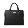Custom Printed Corporate Luxe Laptop Bag Merchlist Print Your Logo on Custom Leather Laptop Bag