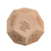 Custom Printed ORLI - eco-neutral Digital Detox Wooden Dice Add Your Design or Logo to Custom ORLI - eco-neutral Digital Detox Wooden Dice 1