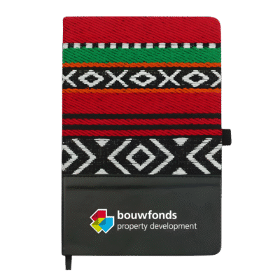 1. Main Custom Printed Sadu A5 Notebook Merchlist Print Your Logo on Custom Emirati Tradition Notebook