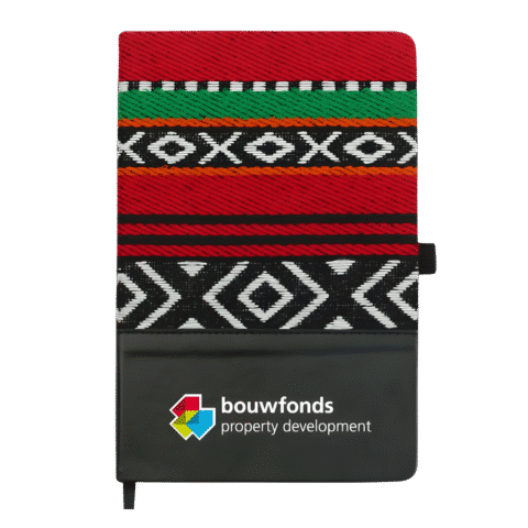 1. Main Custom Printed Sadu A5 Notebook Merchlist Print Your Logo on Custom Emirati Tradition Notebook