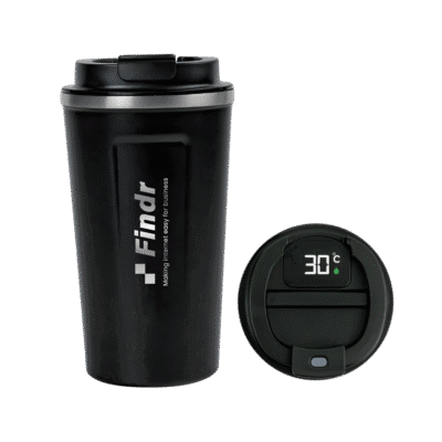 1.0 Main Custom Printed Celsius Smart Coffee Tumbler Add Your Design or Logo to Custom Celsius Smart Coffee Tumbler