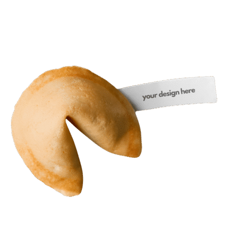1.0 Main Custom Printed Fortune Cookies with Custom Message Add Your Design or Logo to Custom Fortune Cookies with Custom Message