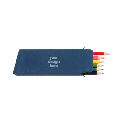 1.0 Main Custom Printed HappyHues Color Pencils (Set of 6) Add Your Design or Logo to Custom HappyHues Color Pencils (Set of 6)