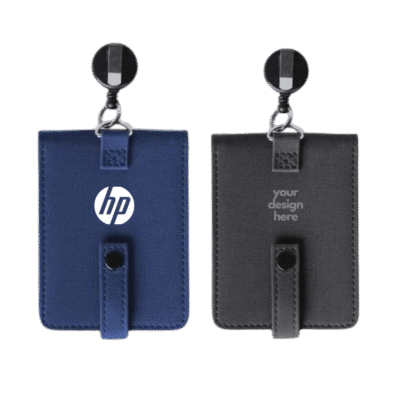 1.0 Main Custom Printed ID Cardholder with Reel Badge Add Your Design or Logo to Custom ID Cardholder with Reel Badge