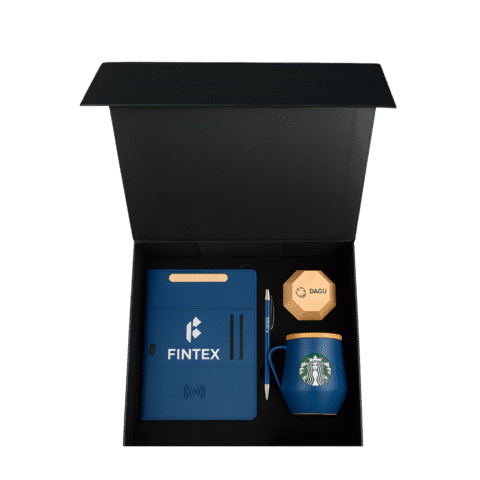 1.0 Main Custom Printed Mindful Productivity Gift Set Add Your Design or Logo to Custom Mindful Productivity Gift Set