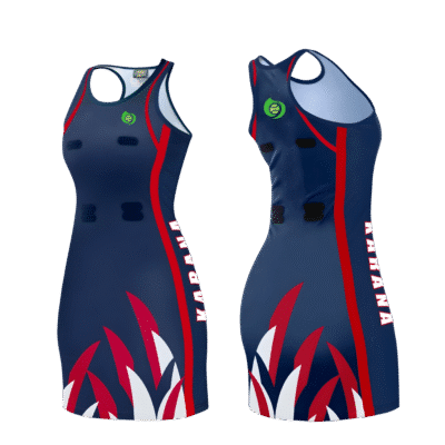 1.0 Main Custom Printed Netball Dress Add Your Design or Logo to Custom Netball Dress
