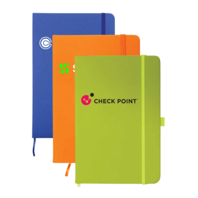 1.0 Main Custom Printed A6 Notebook with PU Leather Add Your Design or Logo to Custom A6 Notebook with PU Leather