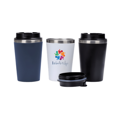 1.0 Main Custom Printed MOSS Coffee Tumbler Add Your Design or Logo to Custom MOSS Coffee Tumbler