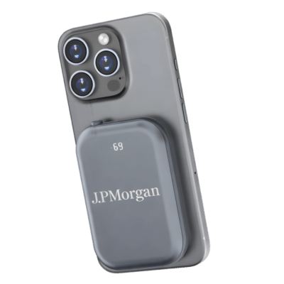 1. Main Custom Branded IPOWER 10,000mAh MagSafe Power Bank Merchlist Print Your Logo on Custom Magsafe Powerbank