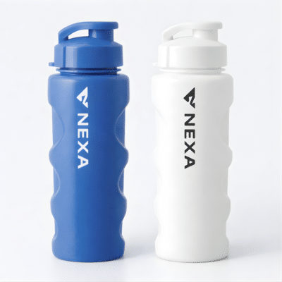 1. Main Custom Branded GRIPPY Sports Water Bottle Merchlist Print Your Logo on Custom Sports Water Bottle for Workout, Gym and More