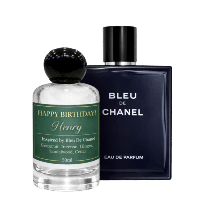 1. Main Custom Personalized Bleu De Chanel Inspired Perfume Merchlist Print Your Design on Custom Perfumes Personalize Your Own Perfumes for Gifting