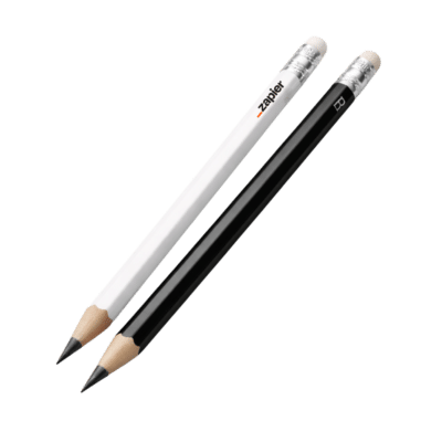 1. Main Custom Printed Wooden Pencil Merchlist Print Your Initials or Logo on Custom H1B Pencil in Black and White