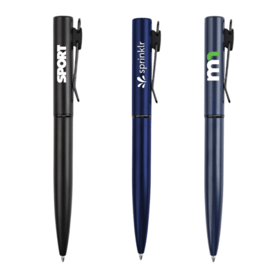 1. Main Custom Printed or Engraved Ravello Metal Pen Merchlist Print or Engrave Your Logo on Custom Office VIP Metal Pen