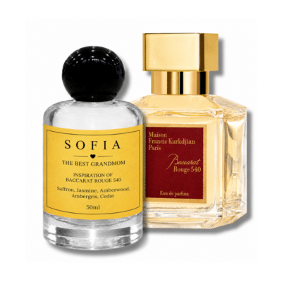 1.0 Main Custom Baccarat Rouge Inspired Perfume Add Your Design or Logo to Custom Baccarat Rouge Inspired Perfume