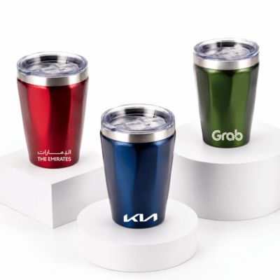 1. Main Custom Printed CALYPSO Geometric Tumbler Merchlist Print Your Design or Logo on Custom Geometric Coffee Tumbler