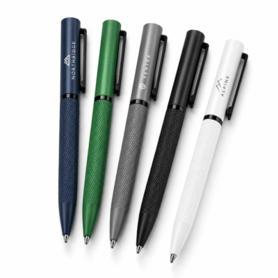 1. Main Custom Branded Blackline Twist Pen Merchlist Print or Engrave Your Logo or Name on Custom Office Pens