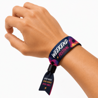 1. Main Custom Printed Fabric Event Wristbands Merchlist Print Your Design on Custom Personalized Wirst Bands for Events Festivals Parties Entrance