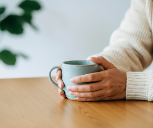 Cozy Mug Close-Up